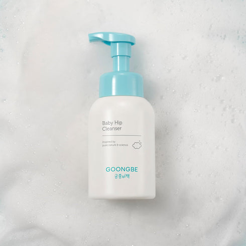 5.5 10.1 fl.oz. GOONGBE Baby Diapering Cleanser - Korean Baby Hip Buttocks Wash for Baby's Sensitive Skin