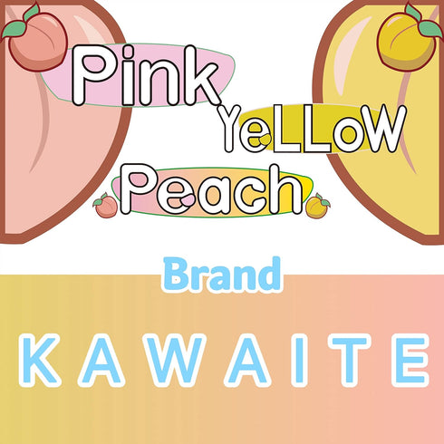 Kawaite 2 Pack 2 Peach Stress Balls Sensory Fidget Toys, Squishy Dough Ball, Fruit Stretchy Stress Ball, Fun and Soft