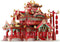 Piececool 3D Puzzles for Adults - 215 Pcs Metal Model Kits, Chinese Ancient Restaurant Building Puzzle DIY Toys