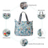 Diaper Bag Tote Satchel Waterproof Messenger Baby Diaper Bags for Mom and Dad Multifunction Medium Travel Tote