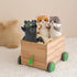 PEACH CAT 19.6" Long Dragon Cat Plush Pillow for Boys and Girls
