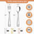 Stainless Steel Toddler Utensils Set - 12 Pieces Kids Silverware Set Children Safe Food Grade Small Forks and Spoons Dishwasher Safe Mirror Polished by DRKIO