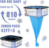 BATADAPTER 810 (3 Pack) Square Refills Disposal Bags Refill Compatible With For Diaper Gen.ie Compact, Select (Not Fit