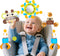 Baby Activity Stroller Arch Toys,Car Seat Toys for Adjustable Bouncer Arch Crib