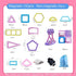ASOK 181 Pcs Magnetic Building Blocks: STEM Educational Magnet Tiles for Kids' Creativity & Imagination