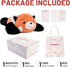 26" 5LB Niuniu Daddy | Red Panda Study Buddy Weighted Stuffed Animals, Sensory Weighted Plush Toy for Adults Kids
