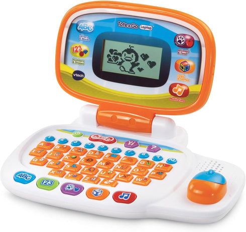 VTech Tote and Go Laptop for Kids - Orange Learning Toy