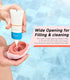 KYHDIYA Summer Sunscreen Applicator - Refillable Roll on Sponge Sunscreen, Suncream & Lotion Applicator For Kids