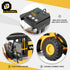 YySiRui Bulldozer 16" 1:10 Bulldozer, 3+ Toy, Front Loader, Scale Classics Wheel Loader with Real Working Arm & Bucket