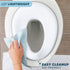 Todays Kids Toddler Potty Training Seat - Toddler Toilet Seat Attachment for Boys & Girls w/Splash Guard Non-Slip Grip