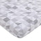 NoJo Modern Roaming - Geometric Grey & White Fitted Crib Sheet, Blue,