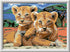 Ravensburger Little Lion Cubs Paint by Numbers Kit - Arts and Crafts for Kids Ages 11 and Up