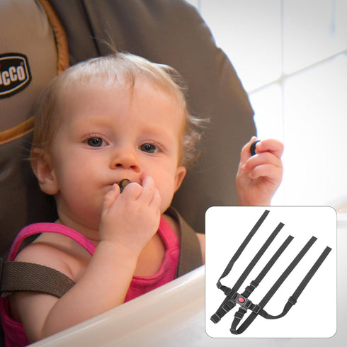 BESPORTBLE Universal Stroller 3 pcs Shoulder Straps Holder for Kid Safety Chair, Adjustable Pram Child Carrier