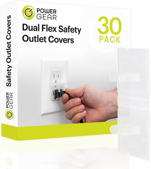 Power Gear 74749 Plastic Outlet, 30 Pack, Flexible Cover