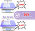 RUZAKO 30% 5 Pack Diaper Pail Refill Bags Compatible With Dekor Mini Diaper Pail, Extra Length, Lavender Scent