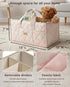Tiny Marvels Diaper Caddy Organizer for New Parents, Water-Resistant Baby Diaper Caddy, Newborn Essentials Registry