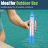Swimming 230 mm Swimming Pool Thermometer - Scoop Sampling Water Temperature Thermometer for Bath Pool Ice Bath - Easy