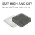 Boon Grass Plastic Drying Rack - Modern Baby Bottle Organizer, 9.75 x 9.88 x 3.0 inches - Gray