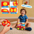 2.4G 1-5 AEROQUEST Remote Control Car, Cartoon Emergency Vehicle, RC Fire Truck Engine Toys with Lights & Music