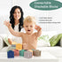 21PCS 6 1-3, Montessori Toys for Babies,Teething Toys for Babies Months, Months+, Early Educational Learning Stacking