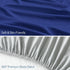Magik & Kover 4 Pack 52" 28", Stretchy Crib Sheets for Boys or Girls, Baby Fitted Crib Sheets Neutral for Standard Crib