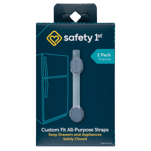 Safety 1st Custom Fit All Purpose Strap, Décor, 2 Count