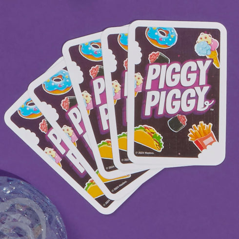 Piggy Piggy Card Game - Fun Family Game for Kids, Teens, and Adults, Ages 7+, 2-6 Players, Quick-Playing