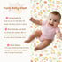 HomGoodz 52 28 Inches Floral Crib Sheets for Baby Girls x Fitted Crib Sheet for Standard Crib and Toddler Mattress,Baby