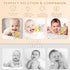 Orzbow Baby Montessori Sensory Teething Toys, Infant Teethers Relief Chew Toys, BPA Free, Yellow, 3-6-12-18 Months