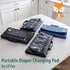 Lil Fox Portable Changing Pad - One-Hand Diaper Change Pad for Baby Diaper Bag or Changing Table. Unisex Baby Shower