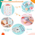 Set Counter 3+, Wooden Ice Cream Toy for Toddlers, Wooden Play Food Kitchen Accessories, Pretend Play Ice Cream Shop