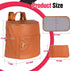 Backpack Mommy 33) Minsong Fashion Leather Diaper Bag Women Purse, Travel Diaper Bag for Baby with Changing Pad