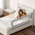 Folding Toddler Bed Rails for Crib, Safety Toddler Bed Guard Rail with Reinforced Anchor Safety System