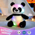 12'' WEWILL BSTAOFY Light up Panda Stuffed Animal LED Panda Bear Soft Plush Toys Glow in Dark Bedtime Companion