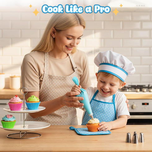 Sets, 32PCS LovesTown Kids Cooking and Baking Play Kitchen Accessories Pretend Play Toys for Toddler Birthday for Boys