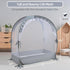 Self-Locked,1200 Holes/Inch 55" 27" 51" Lazyzzzz Crib Tent, Pop Up Mosquito Crib Net with Double Zipper Mesh to Keep