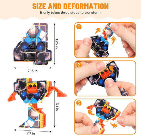 10 1 10 3+, in Number Robots Transforming Toys - Convertible to Big Robot, Number Blocks with Digital Cards, STEM