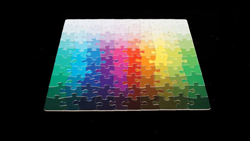 Clemens Habicht 100 Colors Jigsaw Puzzle - CMYK Gradient