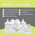12 Set. Set 4 oz 9 oz Avima Baby Wide Neck Bottle Starter Kit Piece Anti Colic Feeding w/ & Baby Bottles, Slow & Medium