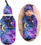 I Love You to The Moon and Back Newborn Baby Swaddle Blanket with Beanie Hat, Gifts for Boys Girls