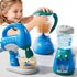 PEADUCK 3-in-1 Play Kitchen Appliances Set for Kids, Pretend Play Toys with Blender,