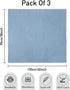 GLLQUEN BABY 3-Pack Muslin Swaddle Blankets for Boys and Girls, Unisex Newborn Receiving Baby Essentials, Gift Registry
