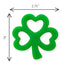 Clover Child Irish Baby Teething Toy - Shamrock Clover Teether & Pacifier Clip, Multi Textured, BPA Free