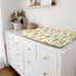 Construction Truck Excavator Tractor Trees Changing Pad Cover, Cute Fitted Baby Change Table Sheets for Boys Girls,