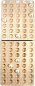 WE Games Retro Bingo Game Set with Metal Rotary Cage, Deluxe Wooden Master Board, Family Games