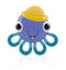Nuby Vibe-EEZ Vibrating Teether - Battery Powered - Textured Surface and Easy