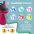 Brilli Baby Cup Catcher Patented Safety Tether Strap, Attach Sippy Cups, Bottles, Pacifiers & More to Stroller, High