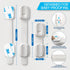 Define Essentials 8-Pack, 3M Child Safety Cabinet Locks, Easy Install with Adhesive, No Screws or Drilling