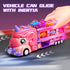 bulucoben 3 4 5 6 2 9 4-6 Unicorn Car Toys for Age Year Old Toddler Girl, Foldable Track & Player Race Mode Game, Light
