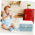 Large Capacity Bottle Storage Box with Drying Rack for Pacifiers and Tableware Portable Feeding Organizer in Bright